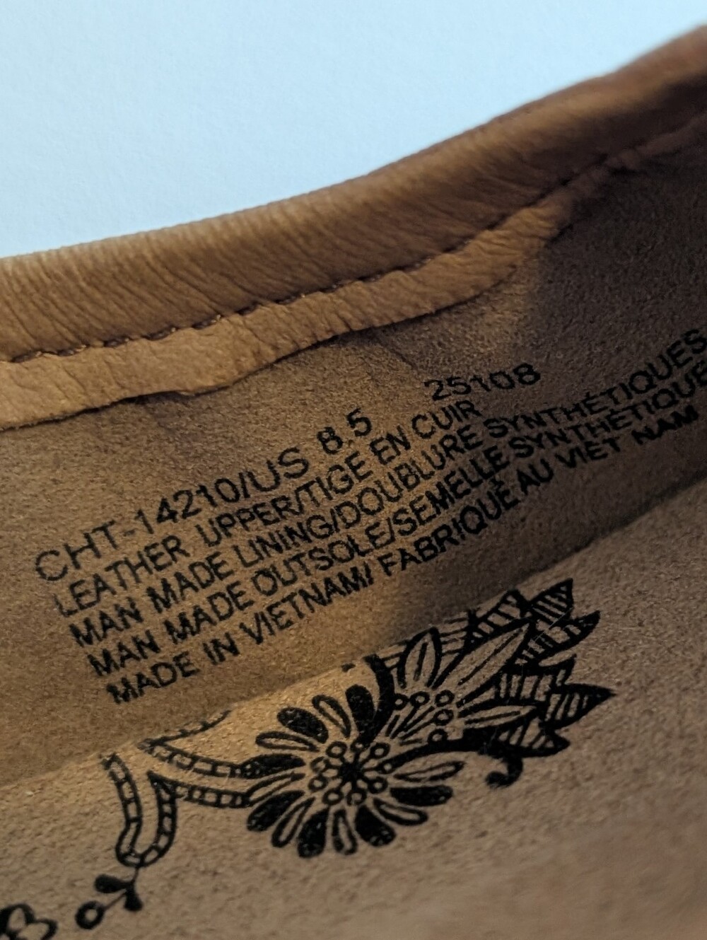 TAOS Women's Size 8.5 Chit-Chat Caramel Brown Leather Ballet Flat Comfort - Picture 10 of 14